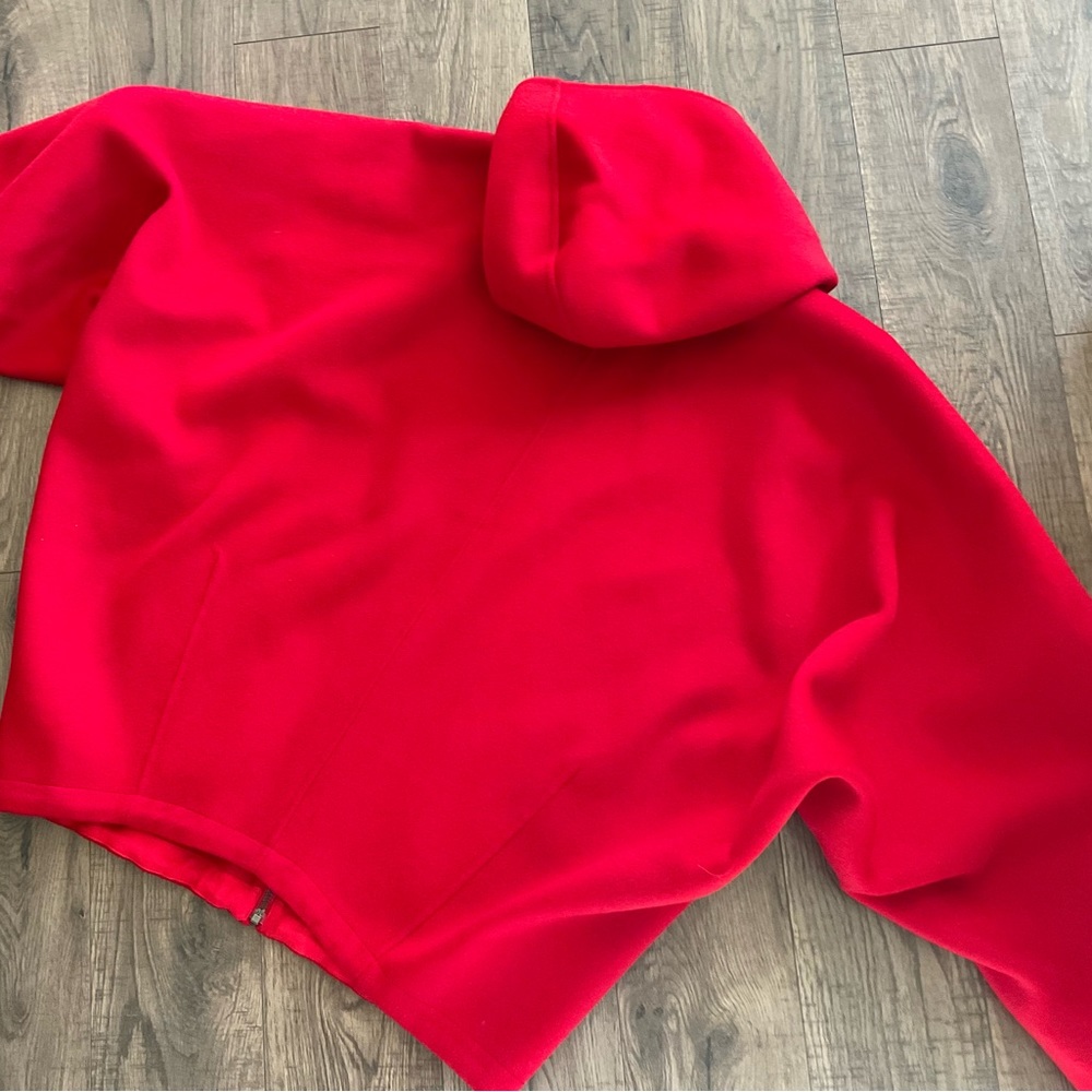 Mes Demoiselles Pantin red zip wool jacket, new - Picture 6 of 9